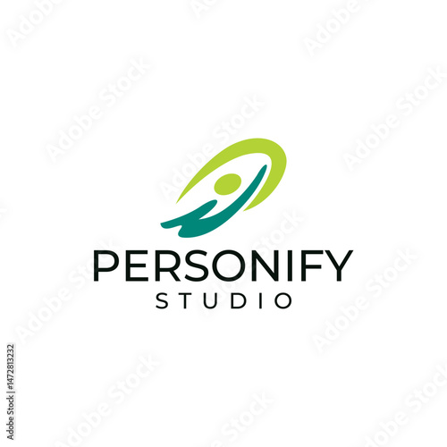 Personify Studio Empowering Personal Growth Through Creative logo Design and business name idea 