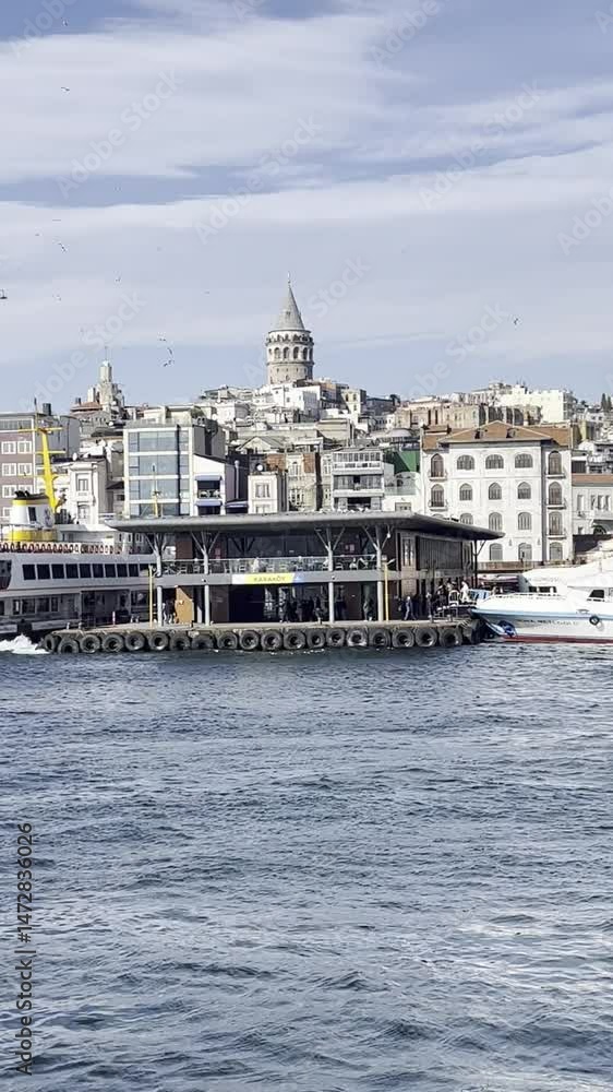 boats in the istanbul