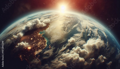 Earth seen from space