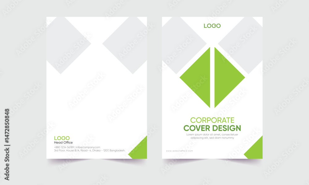 Fototapeta premium annual report vector. vector cover design. magazine cover