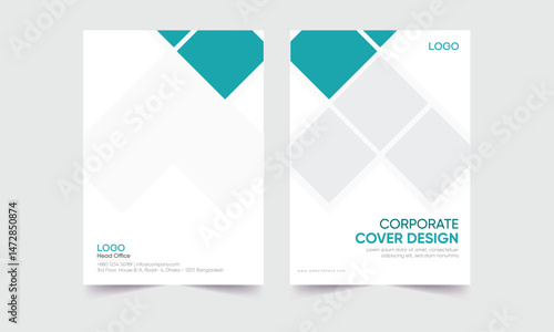 minimalist cover vector. cover design vector. cover layout. creative brochure cover