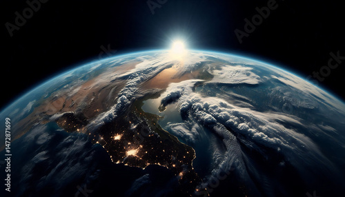 Earth seen from space