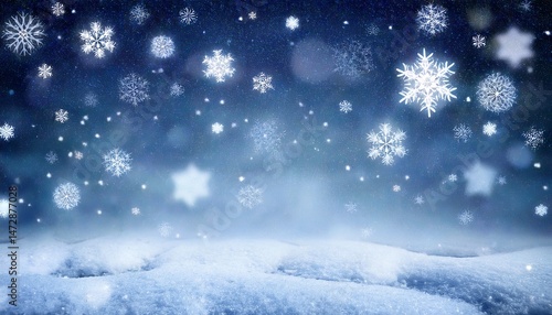 Wallpaper Mural loopable snowing stylised loopable background Torontodigital.ca