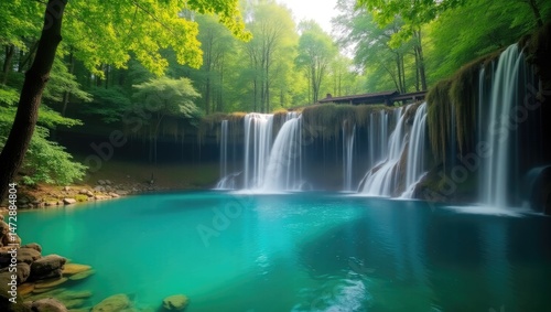 waterfall in the forest