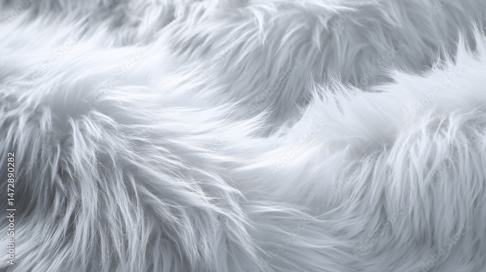 Soft white fur texture Soft white fur texture