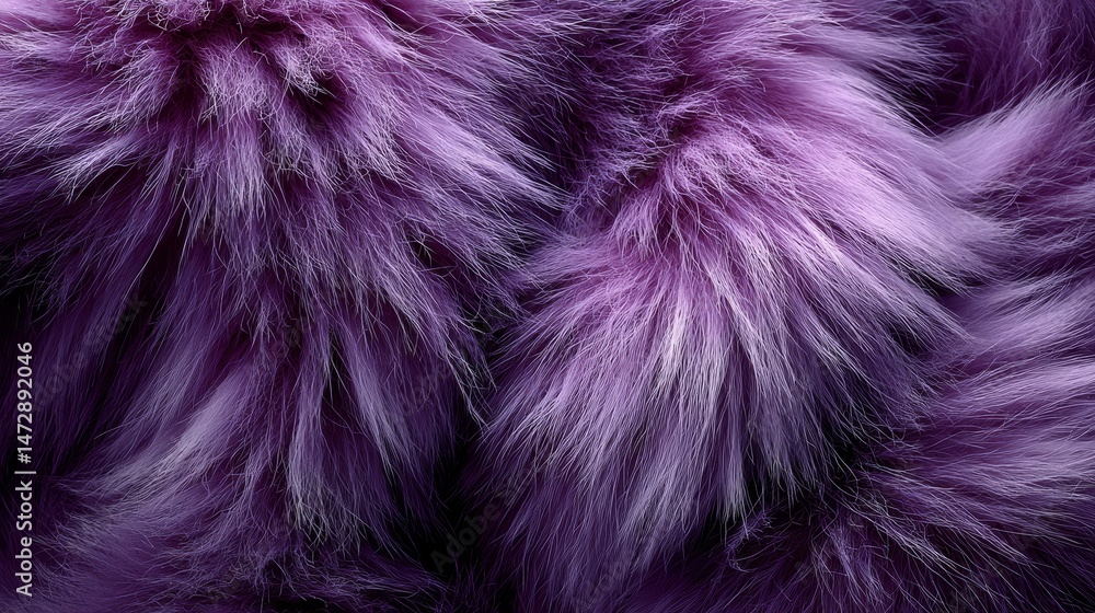 Fototapeta premium Purple fur texture