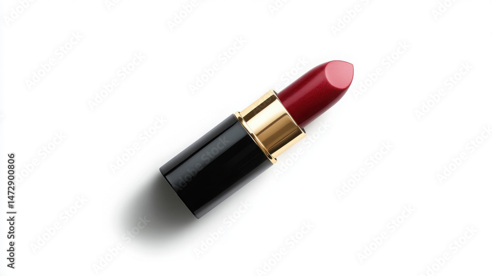 Stroke of Beautiful Lipstick Isolated on White
Stroke of Beautiful Lipstick Isolated on White