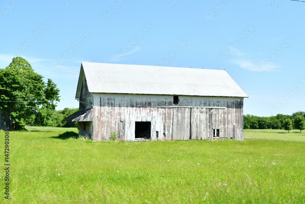 Old White Barn Old White Barn