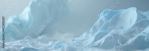 Dreamy pastel blue abstract, soft focus texture, design, sky, cloud