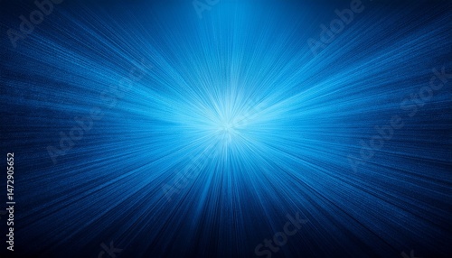 light blue ray dark blue background grainy gradient noise texture banner design