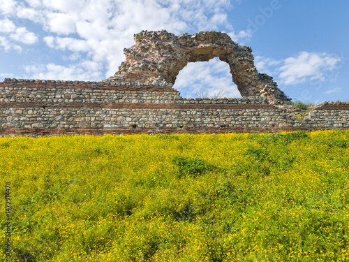 Roman fortifications in town of Hisarya,  Bulgaria