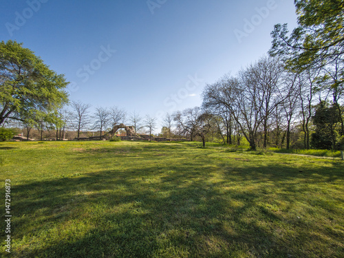 Obraz na płótnie Roman fortifications in town of Hisarya, Bulgaria w salonie