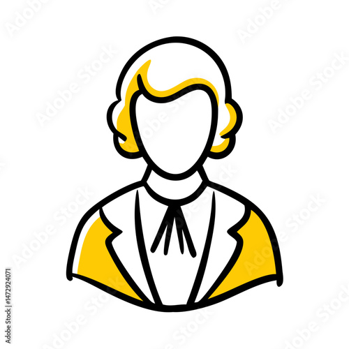 Lawyer – Legal Consultancy:
Minimalist lawyer illustration representing legal consultancy, business law services, and professional legal support for real estate or corporate needs.