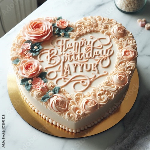 Naklejka Birthday Cake