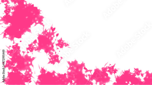 Paint an abstract background texture using bright colors with a contrasting color palette.