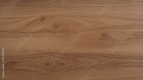 Light Natural Wood Texture with Knots and Grain, Seamless Timber Background