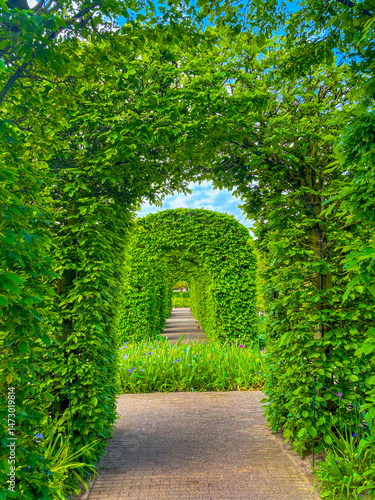Canvas Print beautiful amsterdam views for background