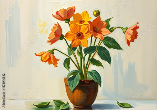 flower in a pot