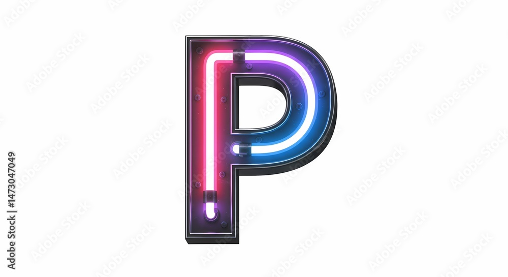 letter P letter P