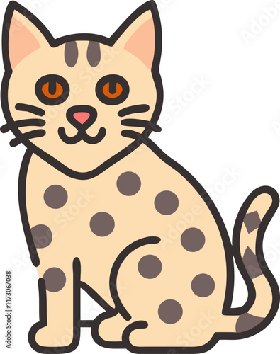 spotted cat