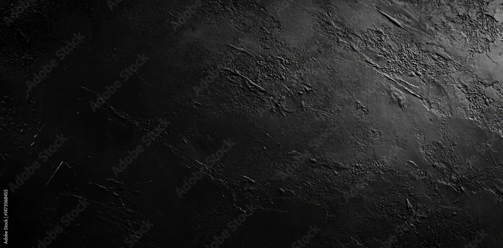 Naklejka premium Abstract black and white textured surface with varying shades and patterns. creating a moody atmosphere suitable for backgrounds in artistic projects or design work