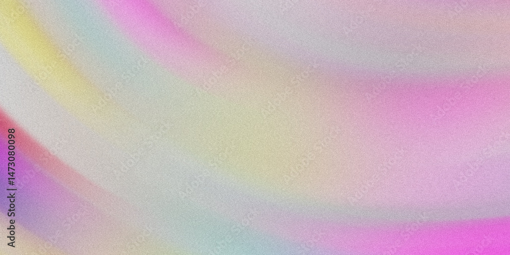 Fototapeta premium Pastel rainbow color blend gradient for creative designs and artistic visualizations