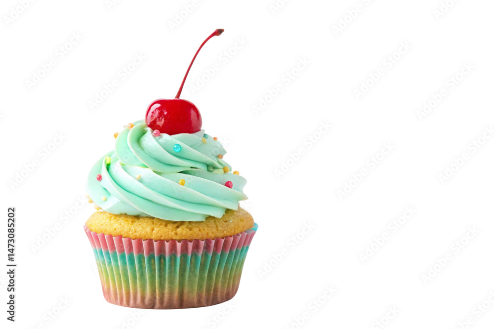 cupcake isolated on white cupcake isolated on white