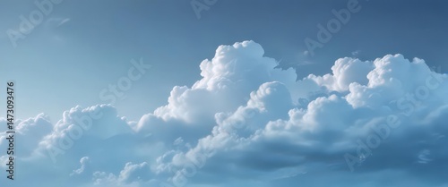Soft blue abstract, blurred cloud shapes, gentle gradient  , texture,  serenity