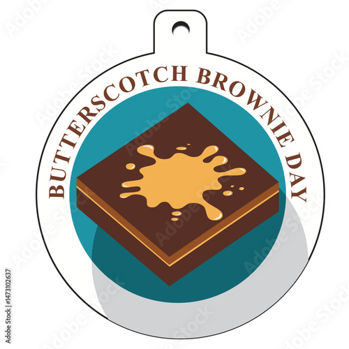 Butterscotch Brownie Day tag