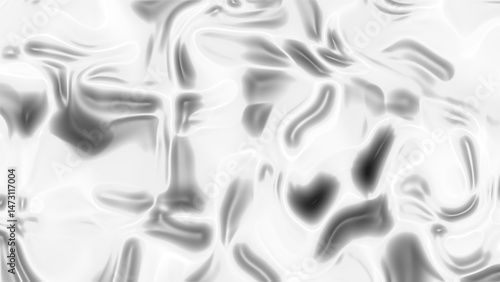Fluid gray white swirls abstractly flow, perfect for digital backgrounds, motion graphics, website designs, and presentation slides.