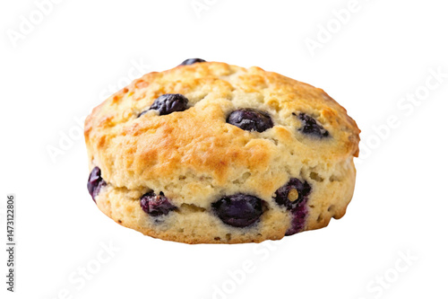 muffin isolated on white background
