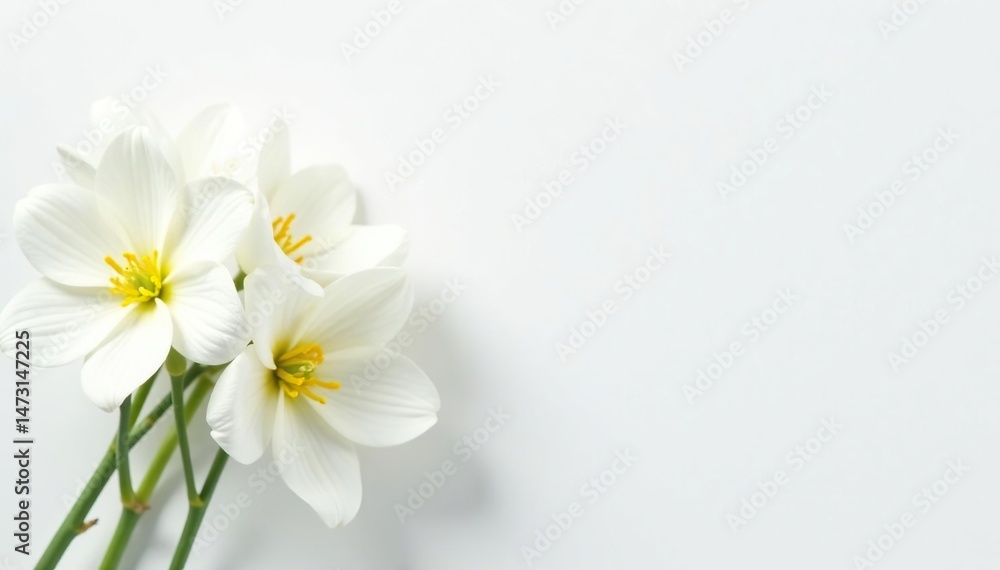 A bunch of white flowers on a white background Simple, elegant, and pure , blossom, high key A bunch of white flowers on a white background Simple, elegant, and pure , blossom, high key