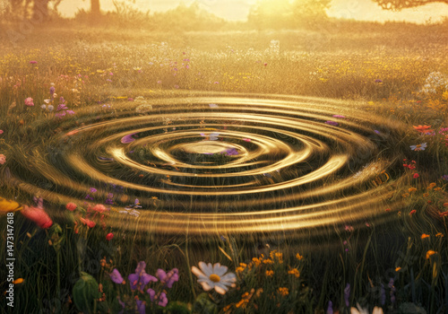 Surreal Harmony in Nature's Rhythm