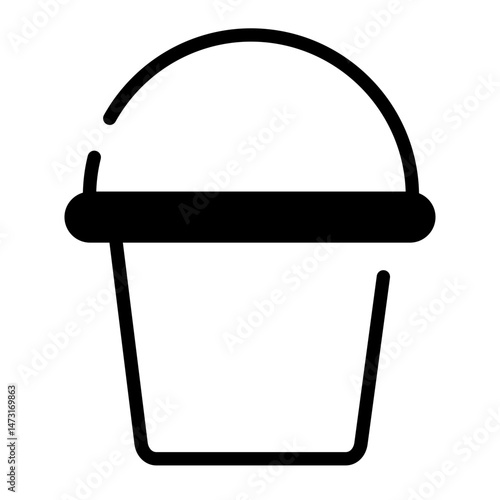 bucket icon	