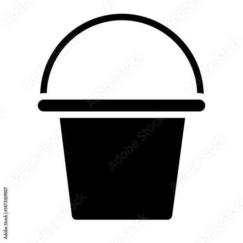bucket icon	