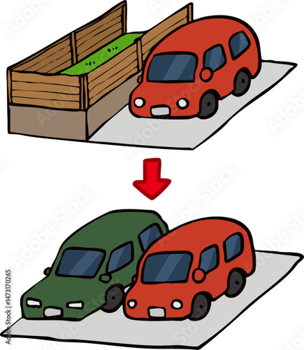 駐車場拡張