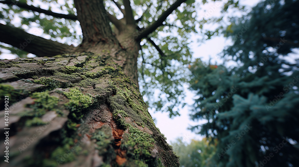 Fototapeta premium tree, forest, nature, green, wood, leaves, branch, trees, trunk, park, old, spring, leaf, summer, natural, bark, foliage, big, woods, landscape, oak, plant, autumn, branches, sky,moss, nature, green, 