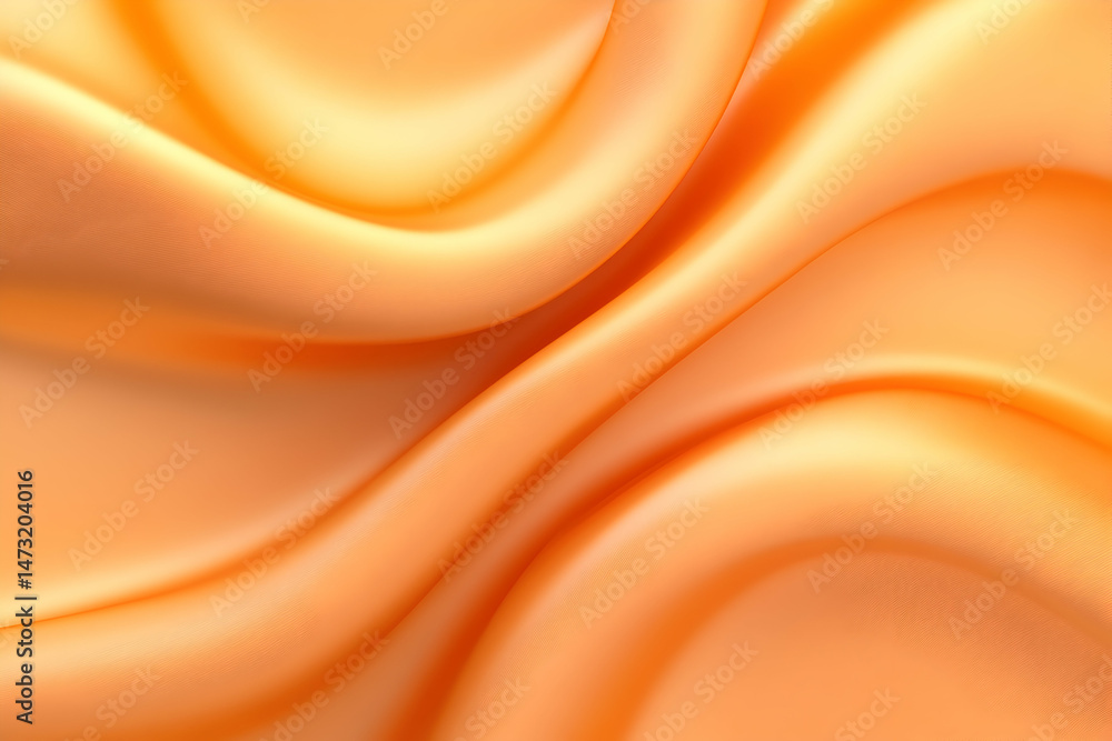 Luxurious peach-colored satin fabric with elegant, flowing folds. Perfect for backgrounds, fashion, or beauty projects. Luxurious peach-colored satin fabric with elegant, flowing folds. Perfect for backgrounds, fashion, or beauty projects.