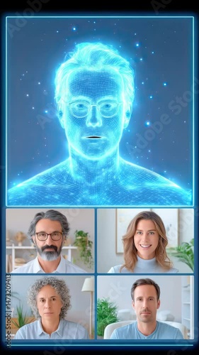 AI-powered global business facilitates seamless collaboration, smart moderation shapes AI-powered global business workflow, AI guidance streamlines AI-powered global business meetings