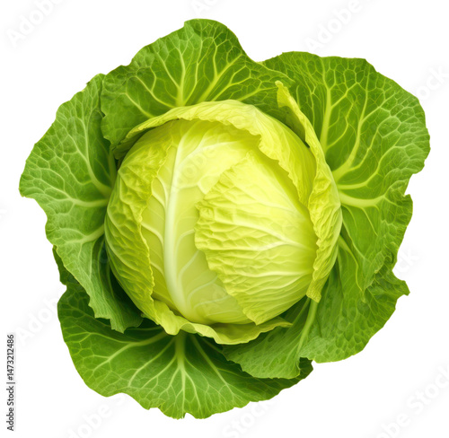 PNG Fresh cabbage vegetable yellow plant.