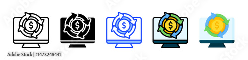 Sustainability Icon Collection With Multiple Styles