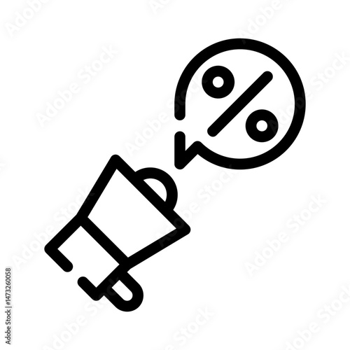 marketing line icon