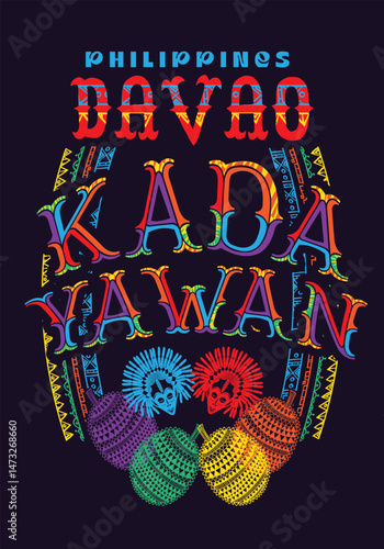 Davao Kadayawan festival poster celebration Philippines