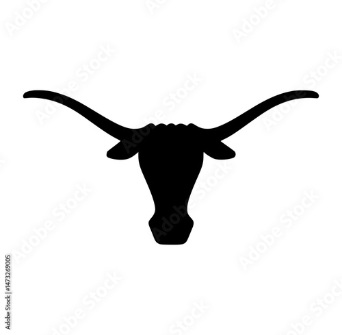 Texas Longhorn Silhouette