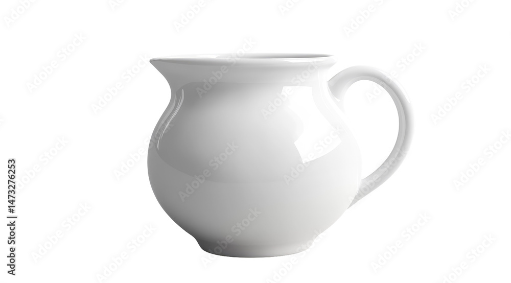 Simple White Creamer/Pitcher Simple White Creamer/Pitcher
