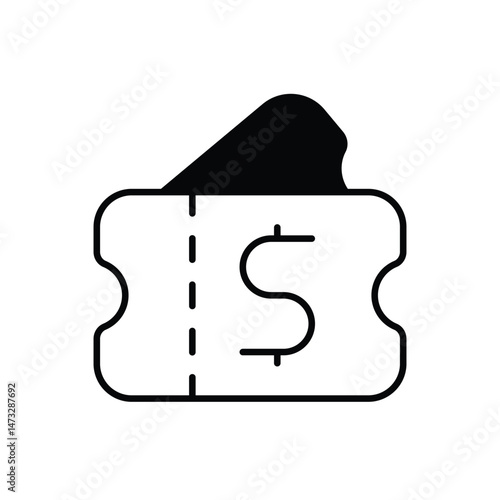 Coupon Vector icon