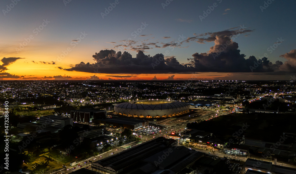 Fototapeta premium Arena da Amazon