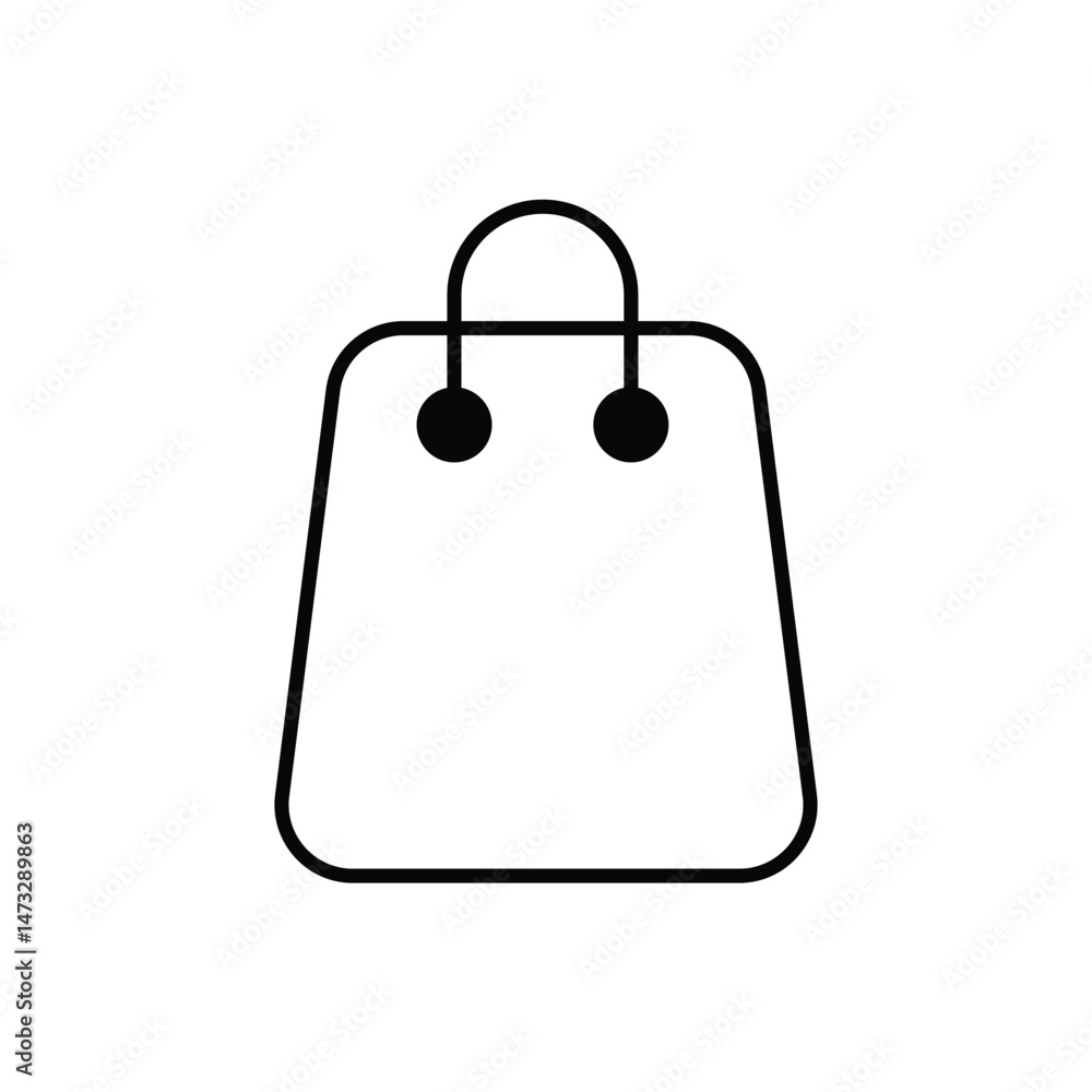 Shopping Bag Vector icon Shopping Bag Vector icon