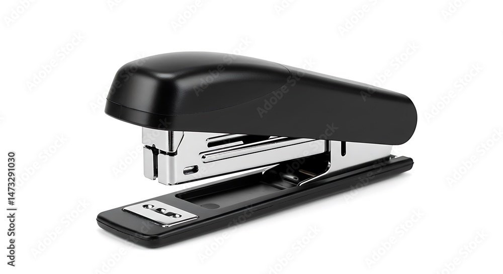 Sleek Black Stapler: A Study in Office Simplicity Sleek Black Stapler: A Study in Office Simplicity
