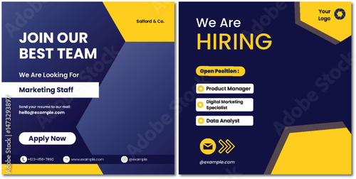 Open Positions: Join Our Team - Marketing Staff and Tech Roles Available